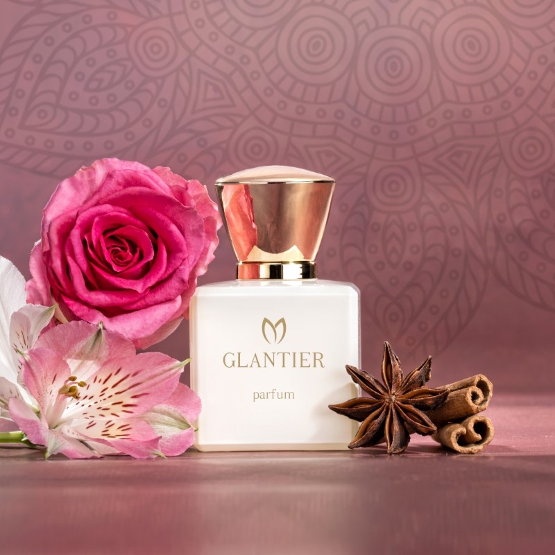 Glantier 595 - Perfumy Damskie Orientalno-Kwiatowe - 50ml - * ZAPACHY, *  ZAPACHY